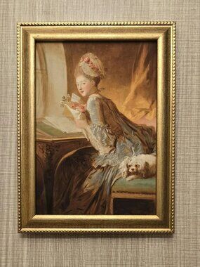 Jean Honoré Fragonard "The Love Letter" Art Reproduction Print
